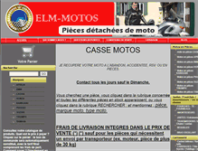 Tablet Screenshot of elm-motos.com